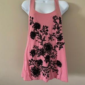 INC Embroidered Tee.  Super Cute.